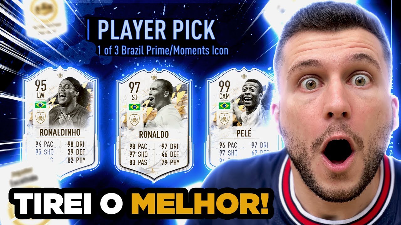 ABRI X12 PP ICON BR E TIREI O MELHOR DO JOGO!!!! FIFA 22 - UT