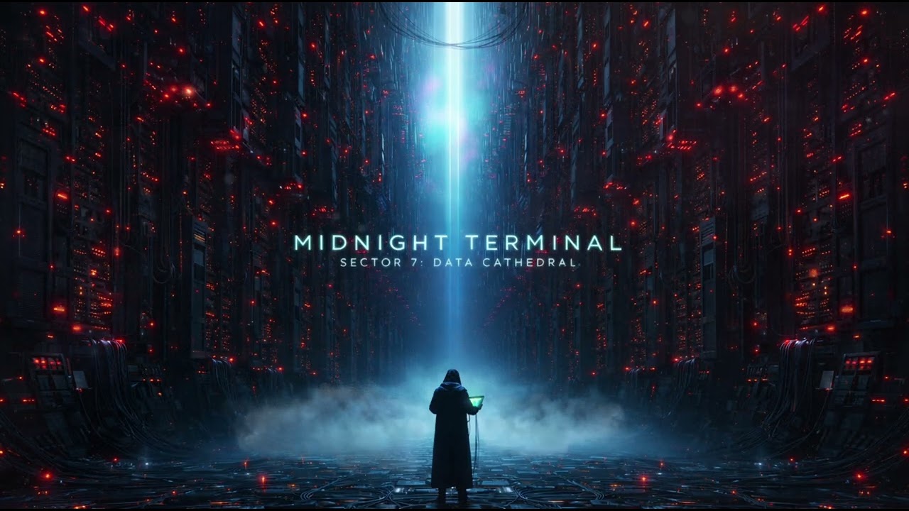 Dark Cyberpunk Trap for Deep Focus | Data Cathedral — MIDNIGHT TERMINAL (Sector 7)