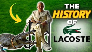 The History of Lacoste - René Lacoste, The Legendary Tennis Player.