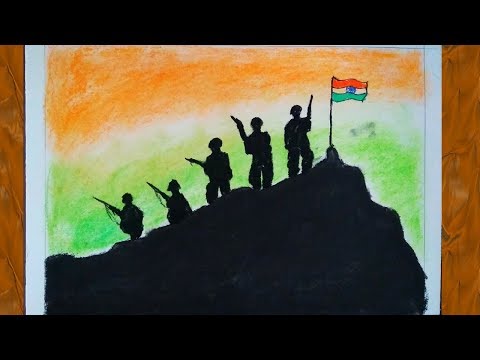 Indian army lovers ❣️❣️ Full video link 👉https://youtu.be/qJAW7lm4coY # drawing #indian #IndianArmy #indianarmidrawing #drawingindianarmy  #tooloveart... | By মা • ომმFacebook