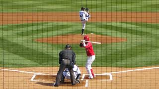 【社会人オール広島 交流戦】広島カープ 西川 龍馬のバッティング_2018030701