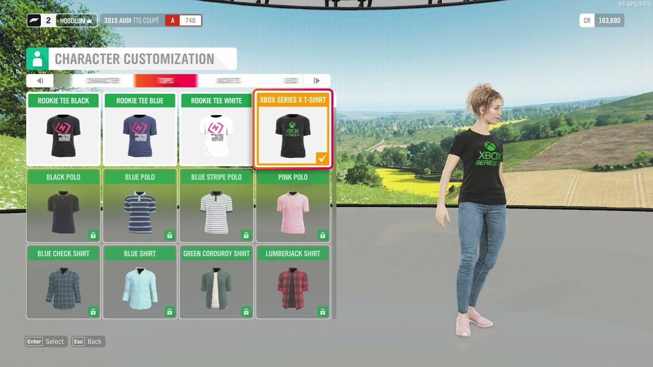 Character Customization - Forza Horizon 4