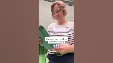 3 AI tools every student needs to be using