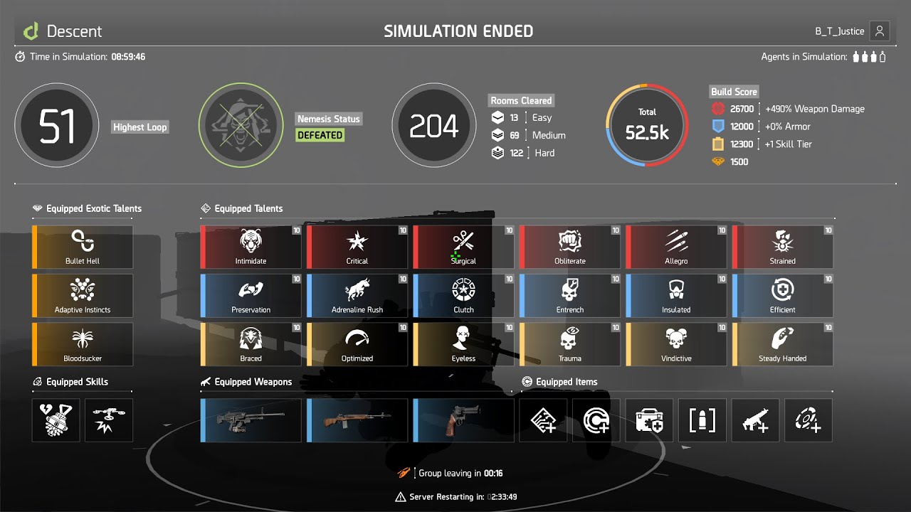 Descent Loop 50 - Wrath - Tom Clancy's Division 2