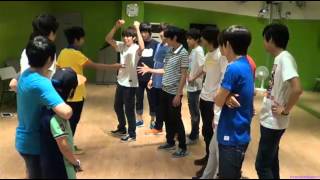 130706 SEVENTEEN TV Scissors Paper Rock, Mukjjippa, & Dongjin's reward