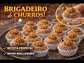 BRIGADEIRO DE CHURROS - DOCE GOURMET - RECEITA RÁPIDA E FÁCIL - BRIGADEIRO GOURMET PARA VENDER