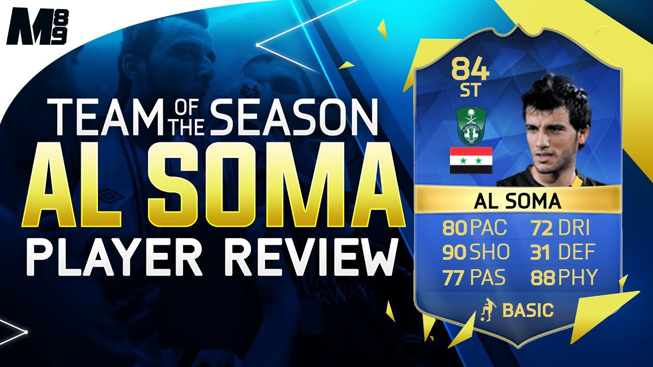 FIFA 16 TOTS AL SOMA REVIEW (84) FIFA 16 Ultimate Team Player Review + In Game Stats