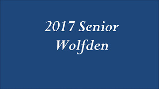 Senior Wolfden 2017 Full