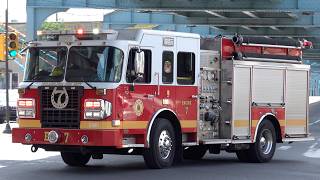 Philadelphia Fire Department Engine 7 Responding