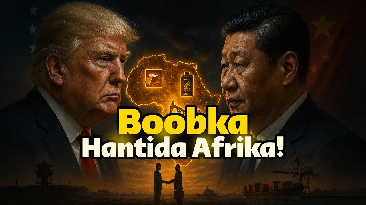 Tartanka aadan ogayn ee afrika ku dhex maraya Maraykanka iyo Shiinaha! Kee ku gacan sarayn doonna?