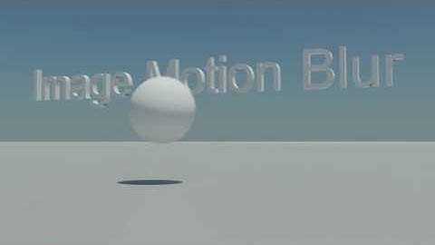 HDR Image Motion Blur Test - Bouncing Ball