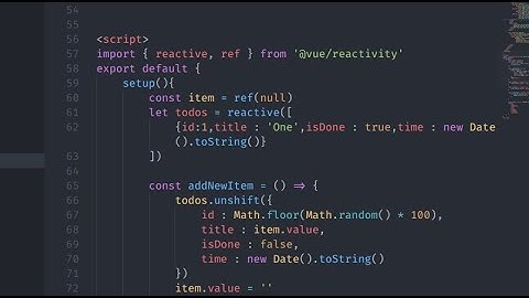 Vue 3 Composition API | To Do List Project