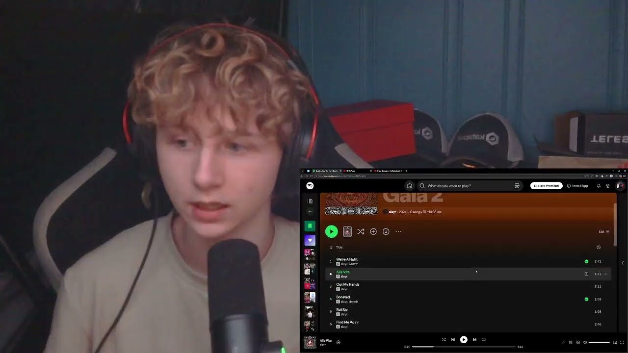 ShxllowReacts to THE BEST UNDERGROUND ARTIST ?!?! | Slayr - GAIA 2 (full album) reaction