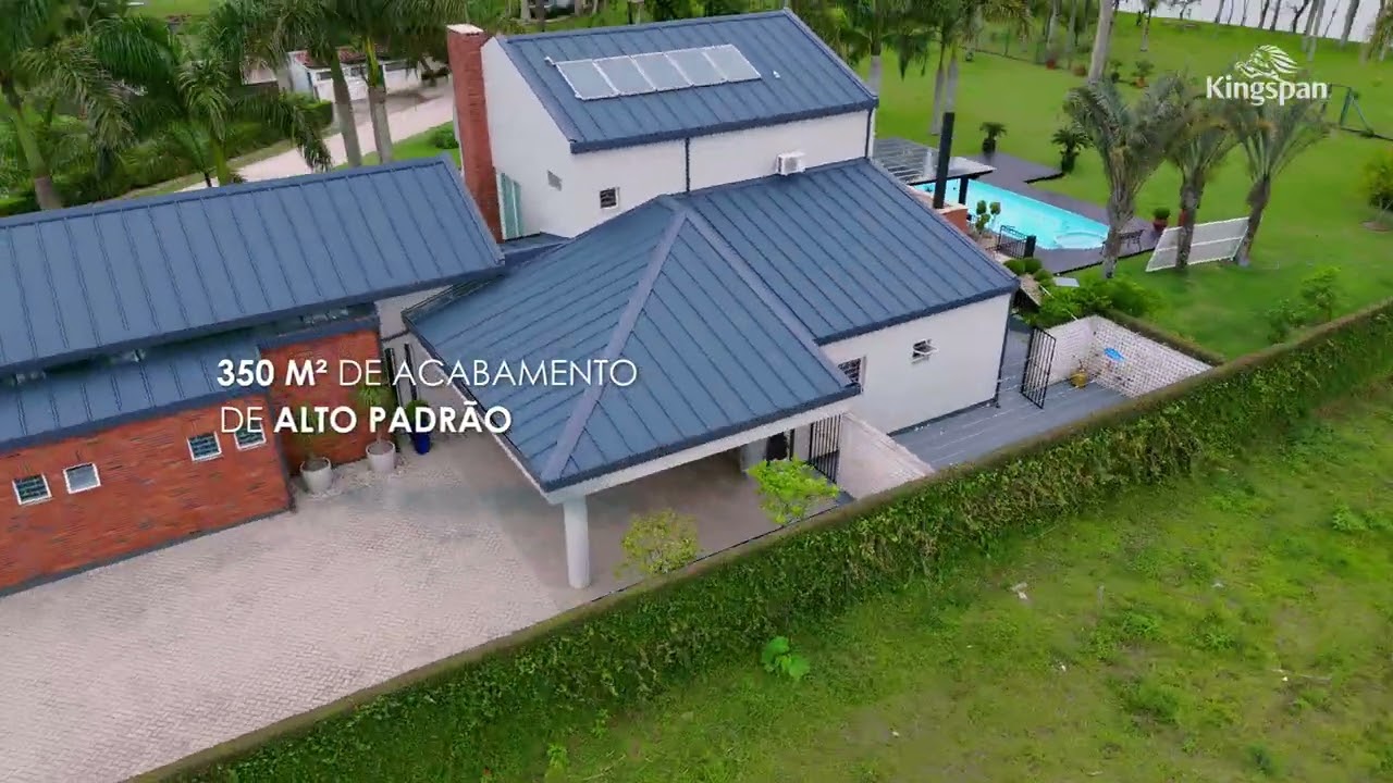 Obra Residencial com Isotelha Trapezoidal | Kingspan Isoeste