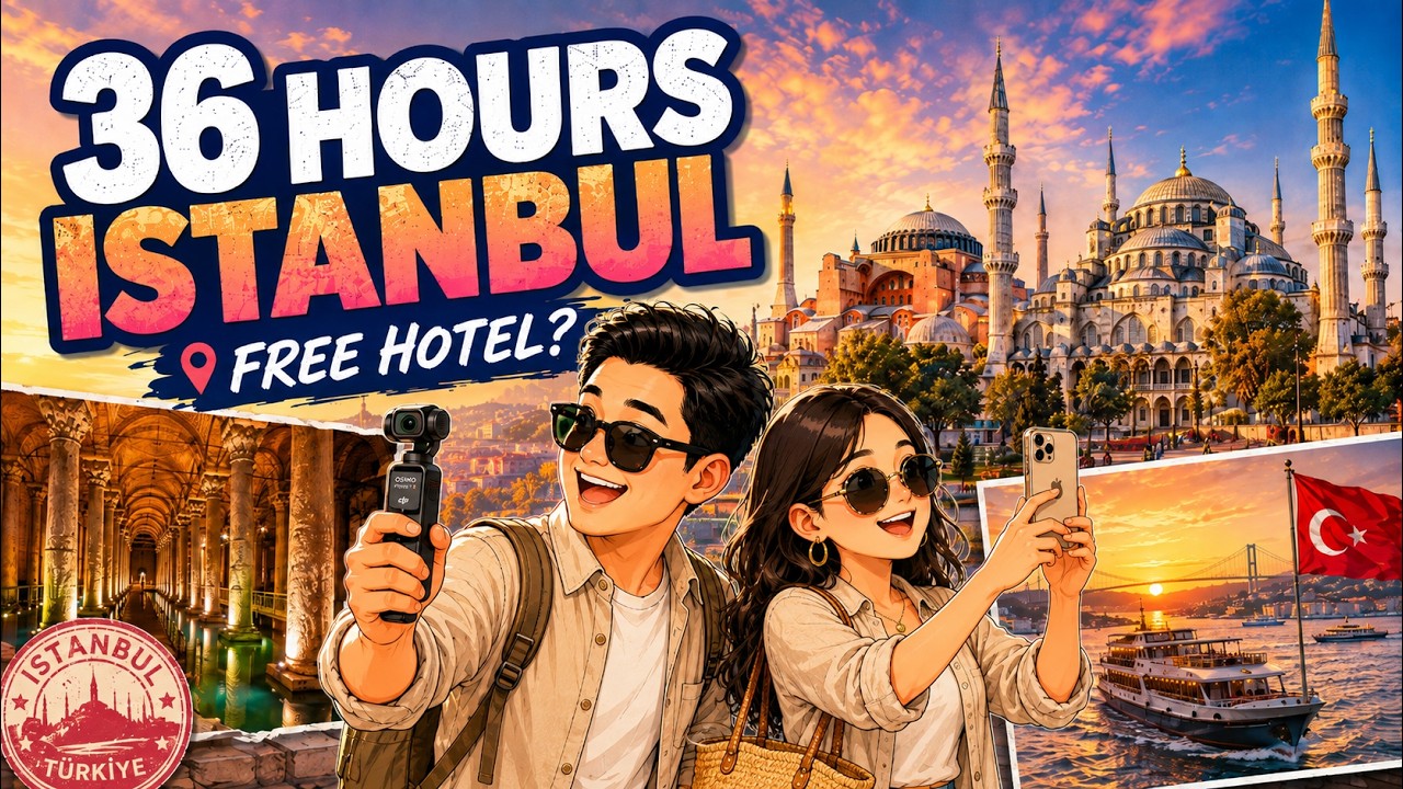 Turkish Airlines Paid for Our Hotel! 36 Hours in Istanbul