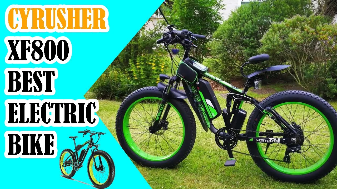 Cyrusher XF800 fat tire E-Bike : Full 