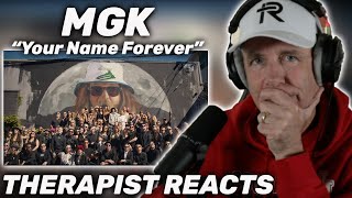 Therapist REACTS to mgk - Your Name Forever (Official Video)