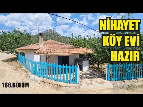 Köy evi tadilatı bitti kullanıma hazır