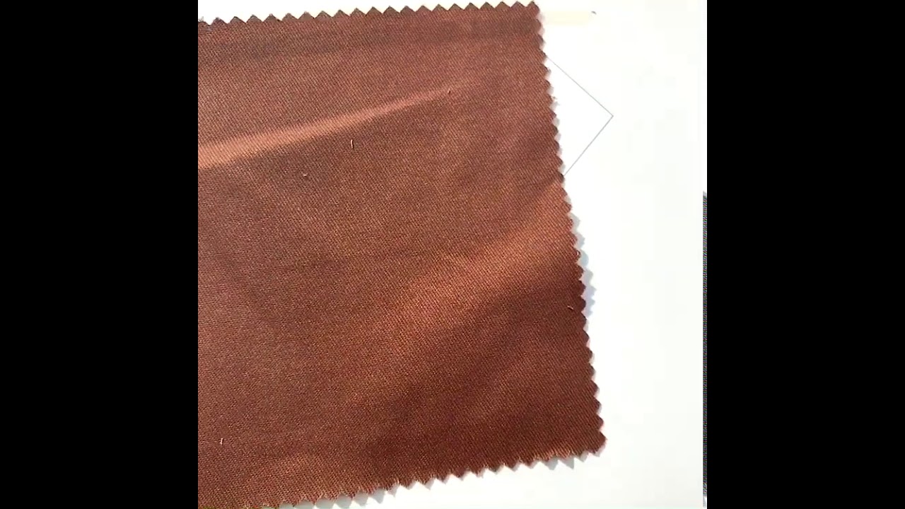 Soft touch brushed stock lot textile cotton woven windbreaker fabric