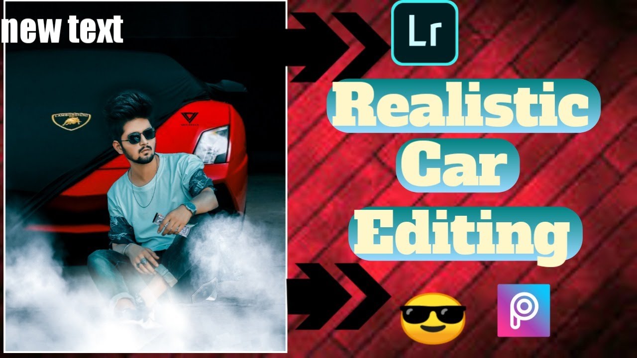 Realistic car editing in picsart || SR Visuals || nsb pictures || 🔥 🔥 ...