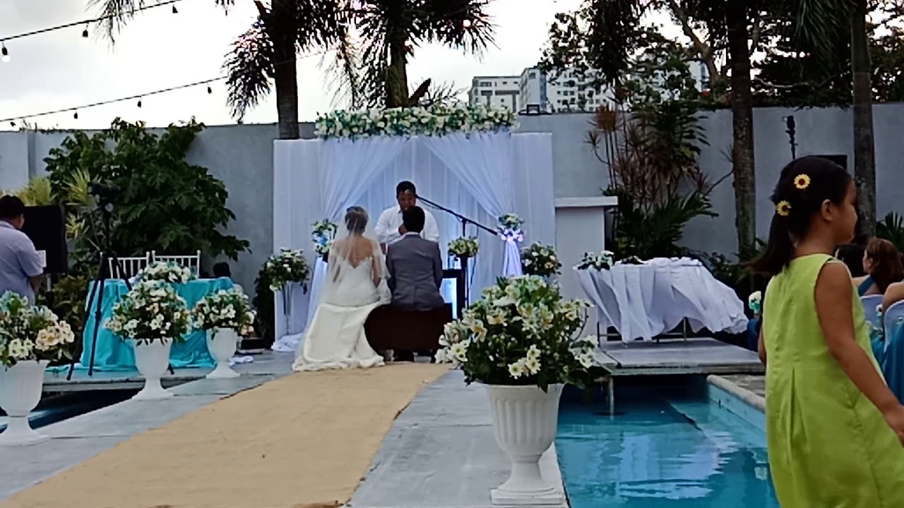 Civil Marriage Rites Casablanca, Tagaytay City Philippines YouTube