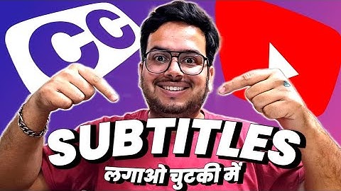 How to Add Auto Subtitles in Youtube Video🔥 | Any Language | Free -No 3rd Party Tool | Hindi