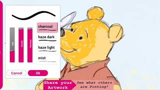 Winnie the Pooh - Paintology Trace Tutorial screenshot 5