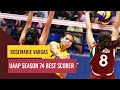 Rosemarie vargas highlights  uaap season 74 best scorer