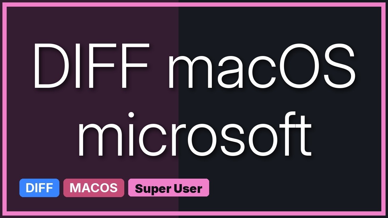 Mac OS X diff tool for Microsoft Word docs? (5 Solutions!!) - YouTube