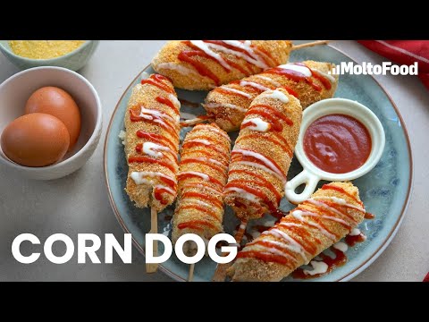 Quick air fryer corn dogs, the sandwich bread recipe