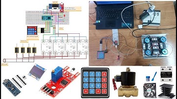 Controlling Solenoid Valves with Arduino Nano: Real-Time Temperature Monitoring