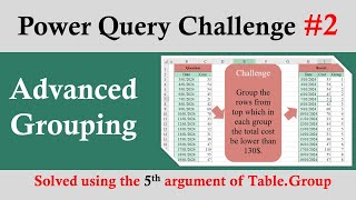 Power Query Challenge 2: Advanced Grouping in Power Query: Master the 5th Argument of Table.Group