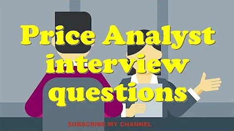 Price Analyst interview questions