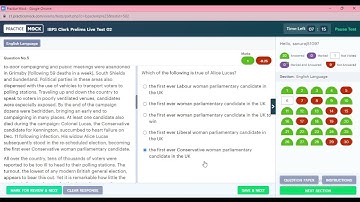 PRACTICEMOCK All India Live Mock Ibps Clerk Pre 2023#ibps #ibpsclerk #practicemock