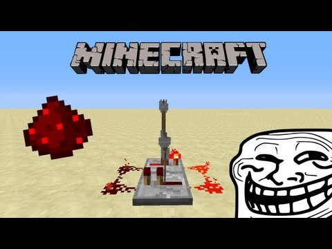 Minecraft Minute: Redstone Troll - Noise Machine
