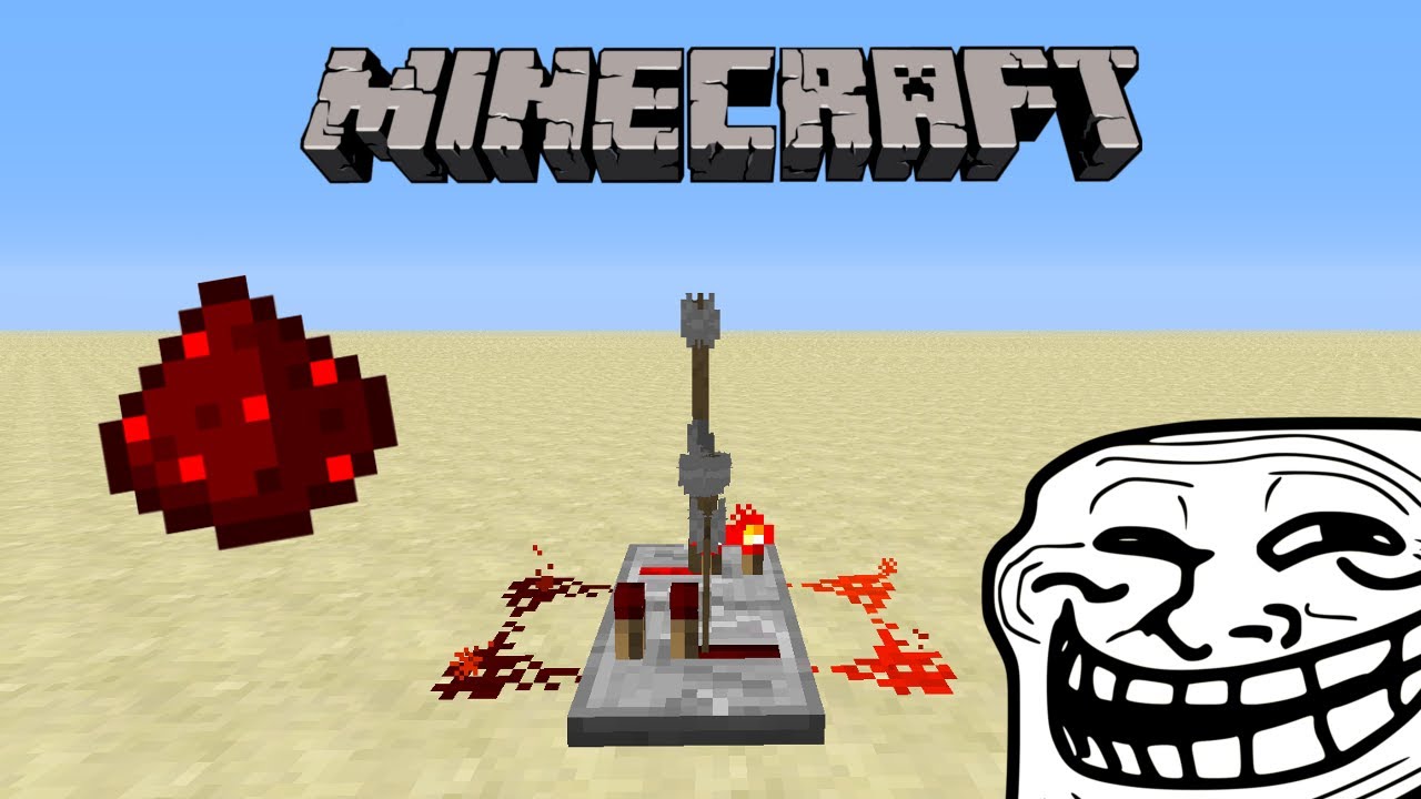 La minute Minecraft : Le troll avec de la redstone - machine à bruits