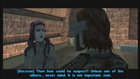 KOTOR (DS) 108 - Poisoning Uthar & Yuthura