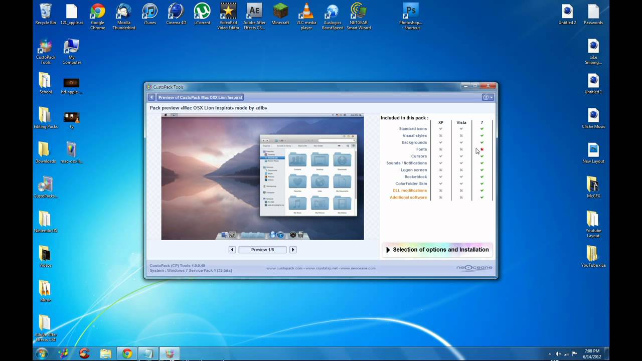 make windows windows look like mac