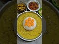 Simple lunch thali 😍😊😍#viralshorts 💙💙💙 Chawal dal 💐💐💐