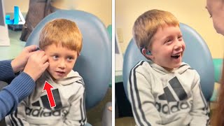 💕 Deaf Babies Hearing Sound for The First Time #1 | Just Awesome