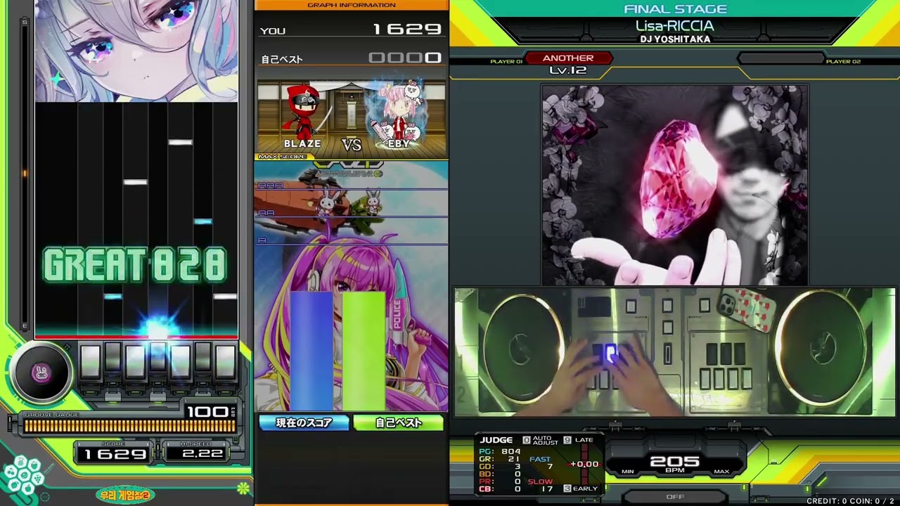 Beatmania IIDX 33 Sparkle Shower] Lisa-RICCIA SPA FULL COMBO 正規