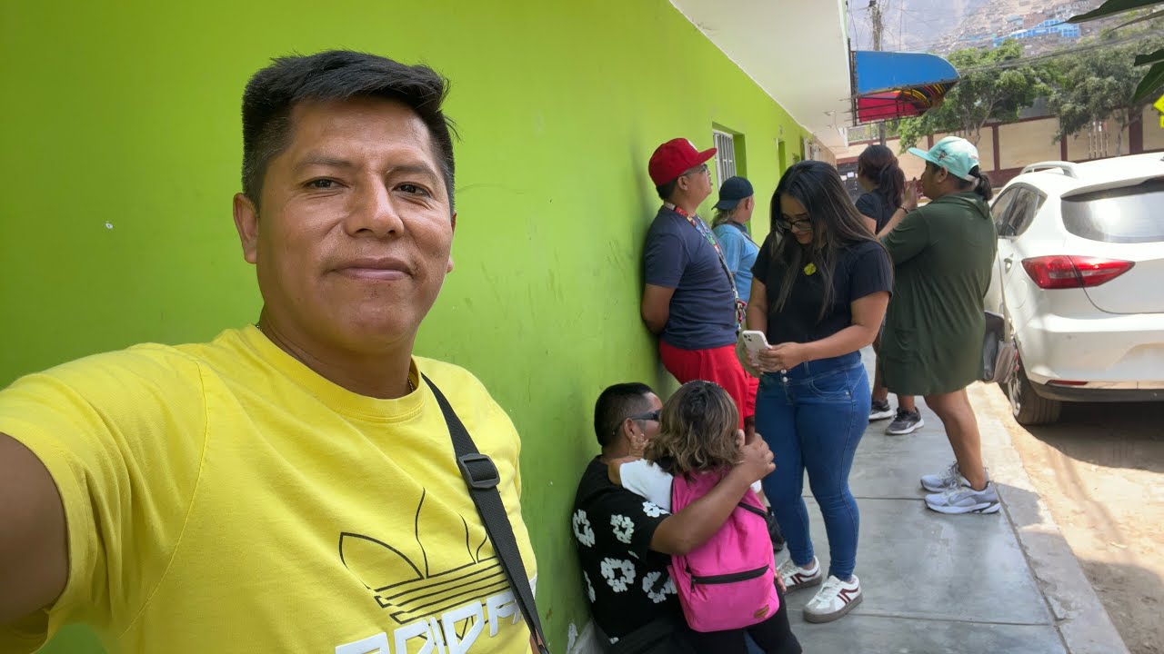 Día de grabación con toda la gente 