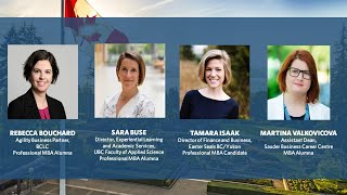 UBC PMBA Women's Panel: Why aren't there more women in MBA programs