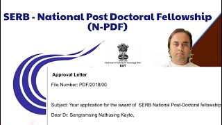 How to SERB-Apply National Post Doctoral Fellowship NPDF | Post Doctoral Fellowship in india