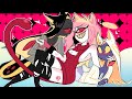 Heaven &amp; Hell Pentious LOVES Cherri Bomb&#39;s Spicy Kitty | Hazbin Hotel Comic Dub