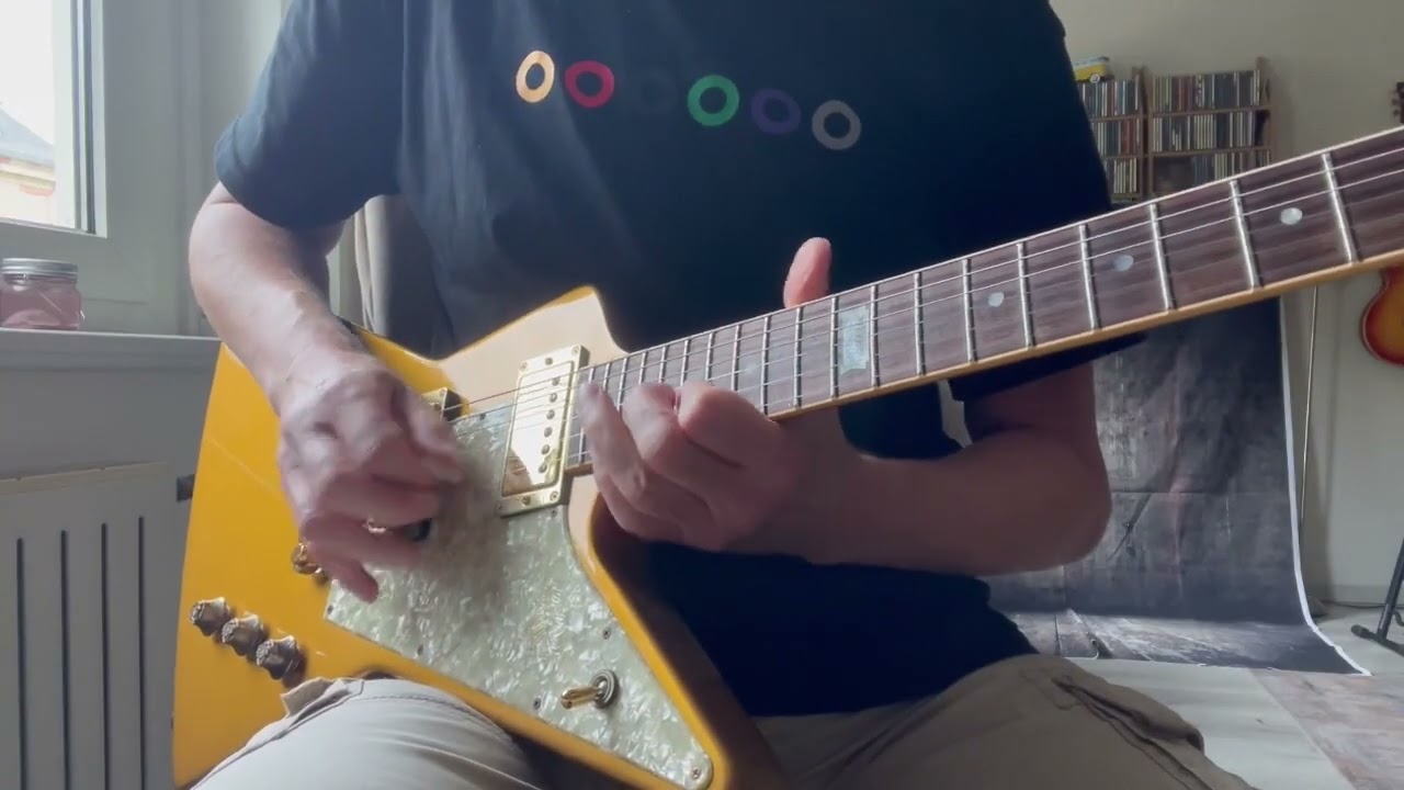 1994 Gibson Explorer Centennial Anniversary Model - YouTube