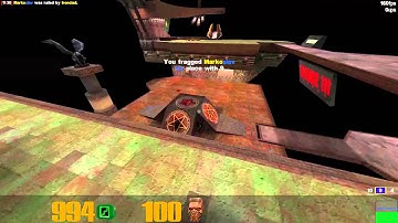 Quake III excessiveplus 1v1 rail (60fps)