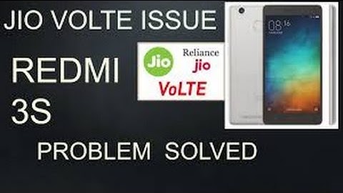 REDMI 3s/3s prime volte problem or issue solved, REDMI VOLTE setting 100% solved