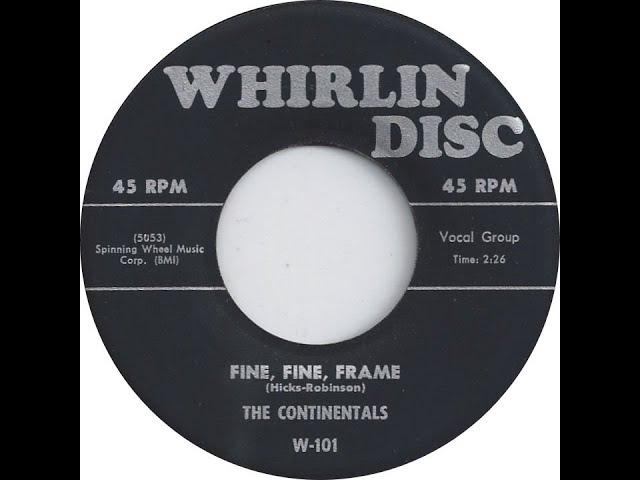 Continentals (The) - Fine Fine Frame 1956