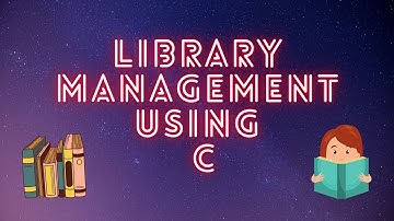 Library Management using C